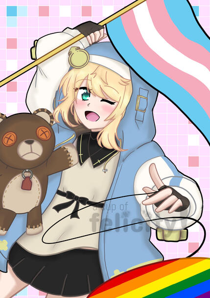 Bridget&#39;s Pride! | No Bait, Just Queer Charity Fanzine [2023]