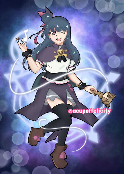 Sunshine in the Mirror | Incandescent: a magical girl zine [2024]